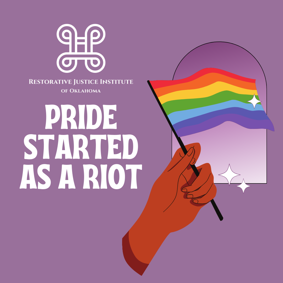 Pride started as a riot